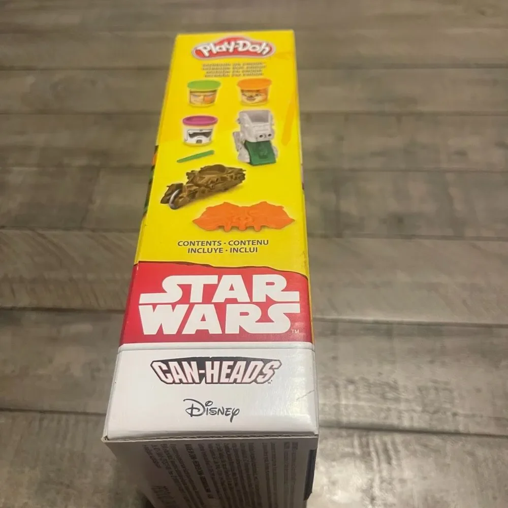 Play-Doh Star Wars Can-Heads (Mission On Endor) Ewok Luke Skywalker Stormtrooper